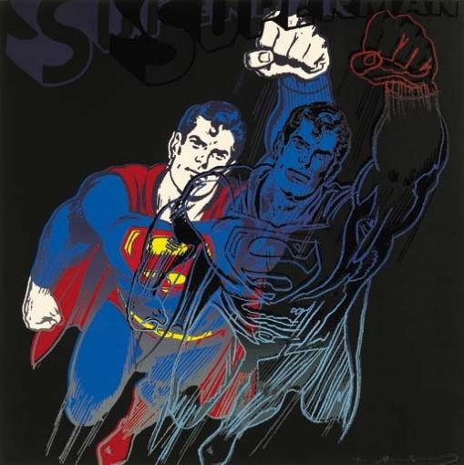 Andy Warhol Myths Superman